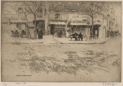 Café du Rond Point de Lester George Hornby