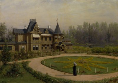 Una Dacha, 1892 de Lev Felixovich Lagorio