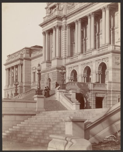 Pabellón de entrada a la Biblioteca del Congreso de Levin C. Hardy