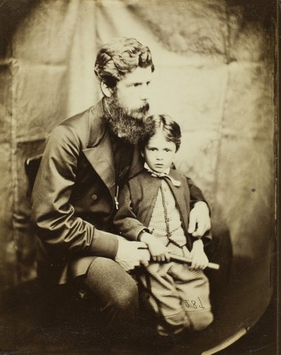 Rev. James Langton Clark y su Hijo Charles de Lewis Carroll
