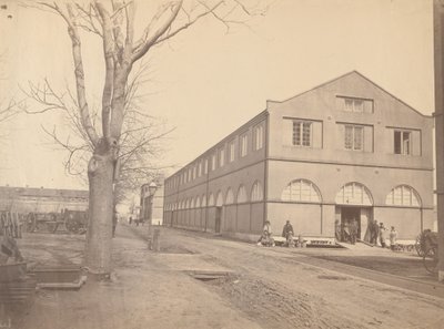 Talleres en el Arsenal de Washington, 1858-1859 (foto) de Lewis Emory Walker