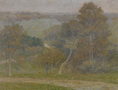 Hill and Hollow, c.1896 (óleo sobre lienzo) de Lewis Henry Meakin