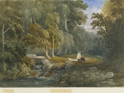 Greenway Bank: pintura en acuarela de Lewis John Wood