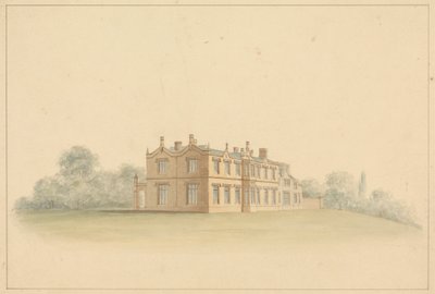 Diseño de una villa tudorresca de Lewis Vulliamy