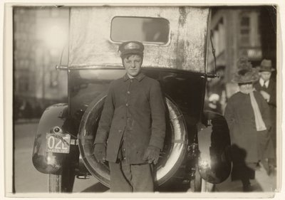 [Mensajero de Western Union, Massachusetts (¿Boston)] de Lewis W. Hine