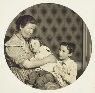 La Virgen de los conventillos de Lewis Wickes Hine