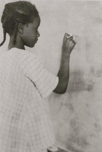 Un alumno en Pleasant Green School - Condado de Pocahontas, Virginia Occidental 1921 de Lewis Wickes Hine