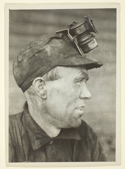 Un minero inglés, Pensilvania de Lewis Wickes Hine