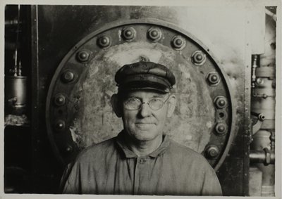 Jefe en Power House de Lewis Wickes Hine