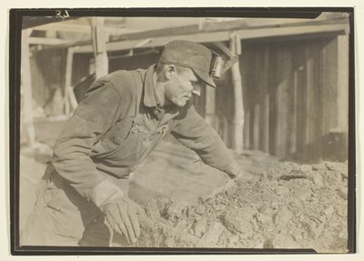 Frenero en un tren de carbón, Pensilvania de Lewis Wickes Hine