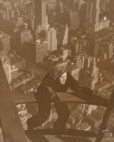 Subir por las vigas del Empire State: 100 pisos de altura de Lewis Wickes Hine