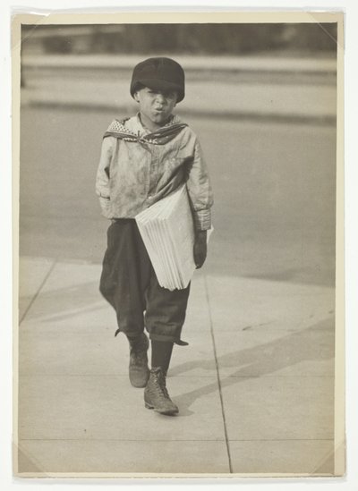 Dannie Mercurio, 150 Schottes Alley, Washington D.C. de Lewis Wickes Hine