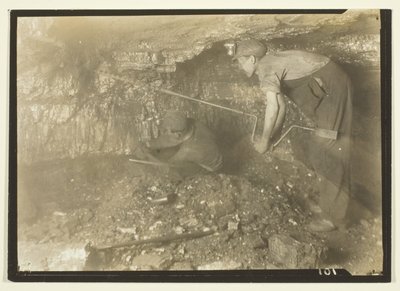 Perforar para disparar: La antigua forma de extraer carbón de Lewis Wickes Hine