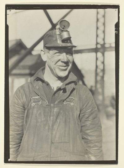 Minero de carbón del este de Pensilvania de Lewis Wickes Hine