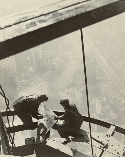 Edificio Empire State, Nueva York, 1931 de Lewis Wickes Hine