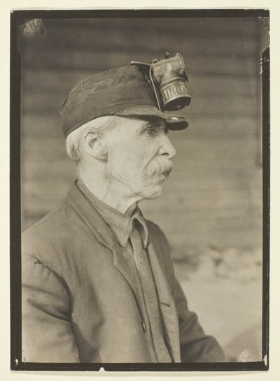 Minero del carbón inglés de Lewis Wickes Hine