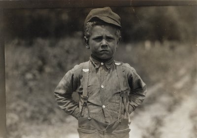 Trabajador agrícola rural, Nueva Inglaterra de Lewis Wickes Hine
