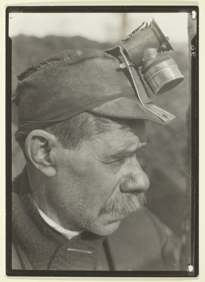 Capataz eslavo en una mina de carbón de Pensilvania de Lewis Wickes Hine