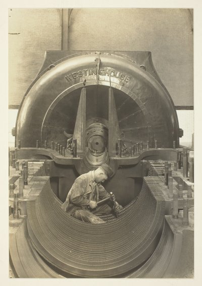 La Turbina, Power-House, Nueva York de Lewis Wickes Hine
