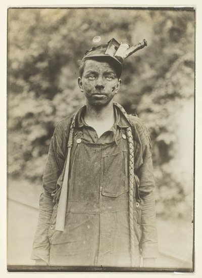 West Virgina, Conductor, Horario 7 a.m. a 5:30 p.m. de Lewis Wickes Hine