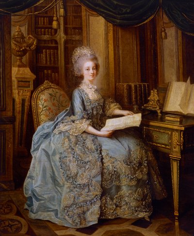 La Petite Reine o Retrato de Madame Sophie, c.1770-74 de Lié Louis Périn Salbreux