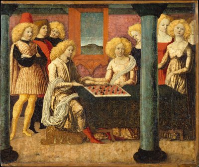 Los jugadores de ajedrez de Liberale da Verona