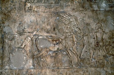 Bajorrelieve con carro, Necrópolis de Tell el-Amarna, Egipto, civilización egipcia, Nuevo Reino, Dinastía XVIII de Unbekannt Unbekannt