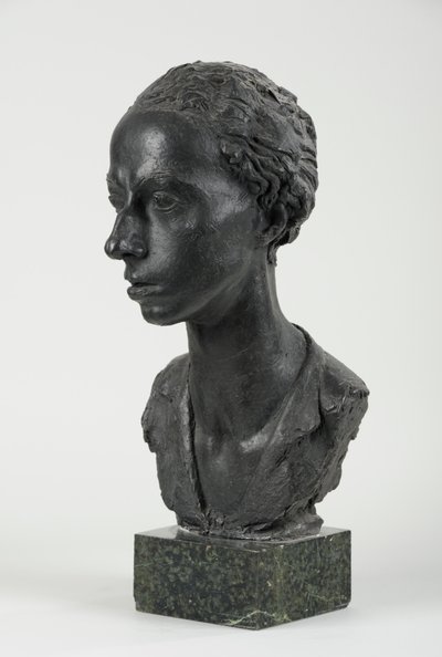 Busto de Donna Maria Chiapelli, c.1932 (bronce) de Libero Andreotti