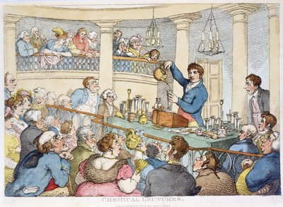 Conferencias de química, c 1810 de Unbekannt Unbekannt