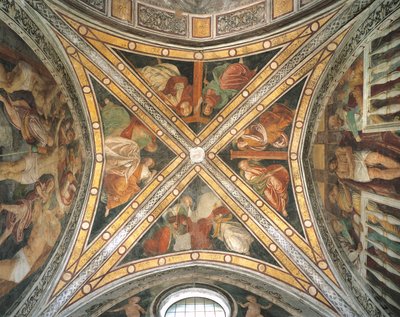 Italia, Región de Lombardía, Milán, Bóveda de la Capilla de Santa Corona en la iglesia de Santa Maria delle Grazie de Unbekannt Unbekannt