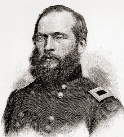 James Abram Garfield, de The Century Magazine, publicado 1887 (grabado) de Unbekannt Unbekannt