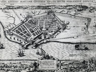 Mapa de Le Havre de Unbekannt Unbekannt