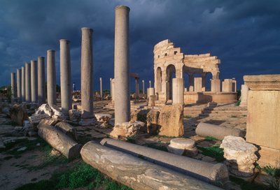 Mercado de Leptis Magna de Unbekannt Unbekannt