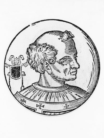 Retrato de Agapeto II de Unbekannt Unbekannt