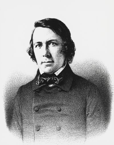 Retrato de Charles Forbes de Montalembert (1810-1870), político, periodista y filósofo francés, grabado de Unbekannt Unbekannt