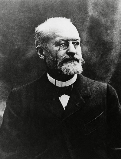 Retrato de Charles Louis Alphonse Laveran (1845-1922), bacteriólogo médico francés, Premio Nobel de Medicina en 1907, fotografía de Eugene Pirou (1841-1909) de Unbekannt Unbekannt