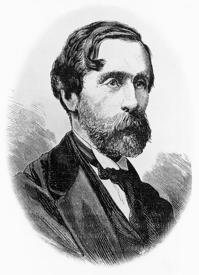 Retrato de Giulio Carcano (1812-1884), político, escritor y periodista italiano, grabado de Unbekannt Unbekannt