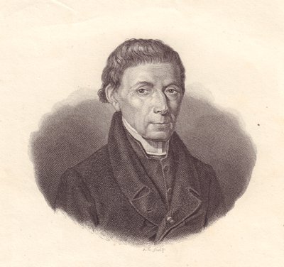 Retrato del matemático y astrónomo italiano Barnaba Oriani (1752-1832), grabado en cobre de Unbekannt Unbekannt