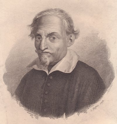 Retrato del escritor y poeta italiano Alessandro Tassoni (1565-1635), grabado en cobre por S Maffeis de Unbekannt Unbekannt