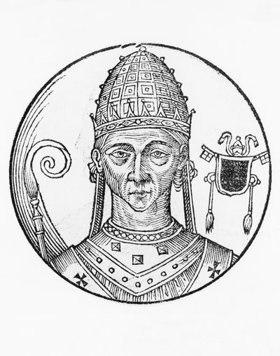 Retrato de Juan X de Unbekannt Unbekannt