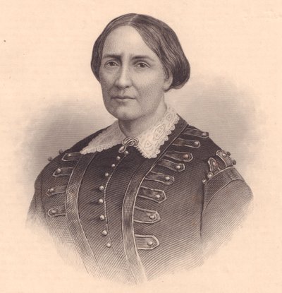 Retrato de Teresa Cristina de Borbón-Dos Sicilias, Emperatriz de Brasil (1822-1889), grabado por William Wellstood (1819-1900) de Unbekannt Unbekannt