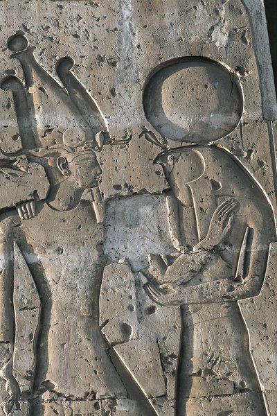 Relieve en el templo mortuorio de Seti I de Unbekannt Unbekannt