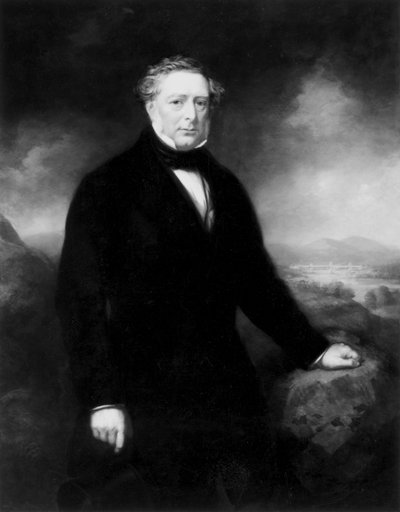 Robert Stephenson, ingeniero mecánico y estructural inglés, c 1850-1859 de Unbekannt Unbekannt