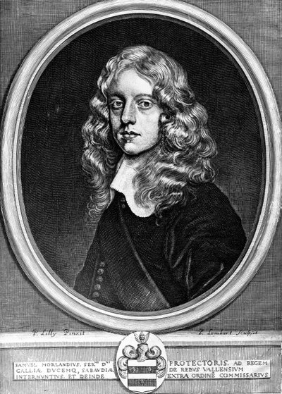 Sir Samuel Morland, diplomático, matemático e inventor inglés, c 1660 de Unbekannt Unbekannt