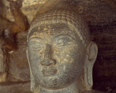 Sri Lanka, Polonnaruwa, detalle de la estatua de Buda de Gal Vihara (Lista del Patrimonio Mundial de la UNESCO) de Unbekannt Unbekannt