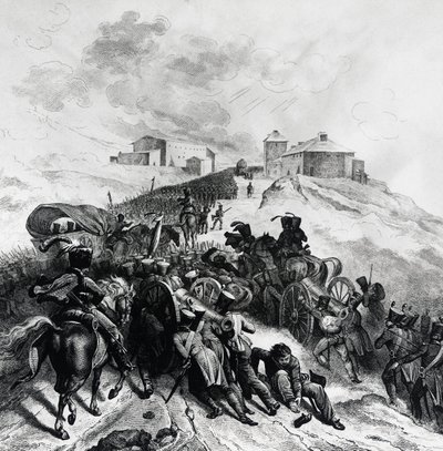 El ejército francés cruzando la Sierra de Guadarrama, 22-24 de diciembre de Unbekannt Unbekannt