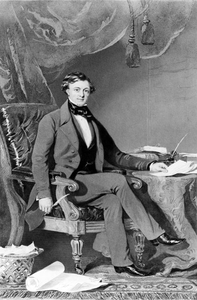 Thomas Brassey, contratista e ingeniero ferroviario británico, c 1830s de Unbekannt Unbekannt