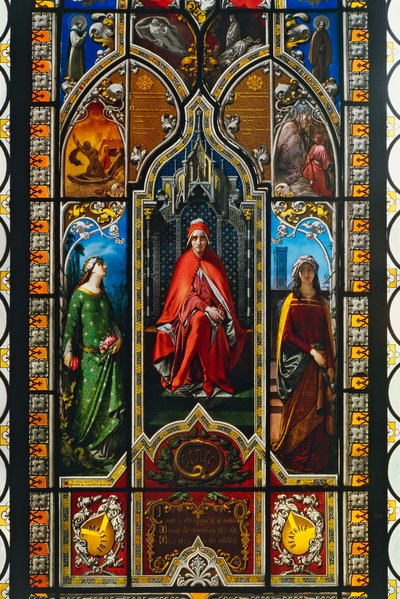 El triunfo de Dante de Unbekannt Unbekannt