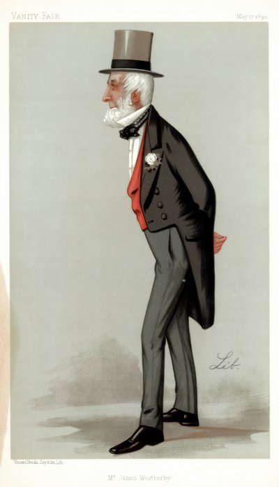 Sr. James Weatherby, 1890 de Liborio Prosperi