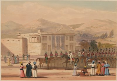 La entrada de Shah Soojah en Cabool de Lieutenant Thomas (after) Wingate
